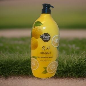 New Korean Shower Mate Citron Body Wash K-Beauty Lemon 42oz
